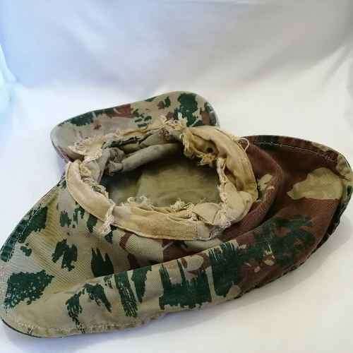 SWAPOL Koevoet camo neck flap cap - Police 1st pattern camo