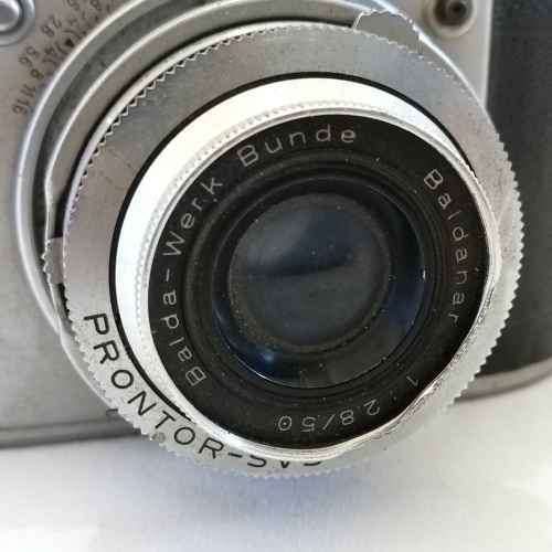 Vintage Balda Baldina 35mm lens - top knob missing - shutter not working