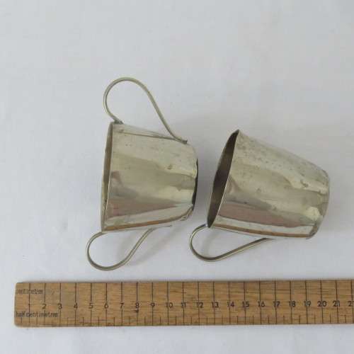 Vintage milk jug and sugar bowl - EPNS as used on trains plus coffee pot