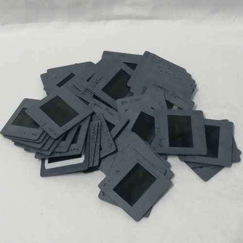 Lot of 46 Vintage 35mm slides of Military aircrafts