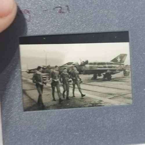 Lot of 46 Vintage 35mm slides of Military aircrafts