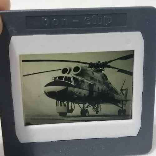 Lot of 22 Vintage 35mm slides of Military helicopters