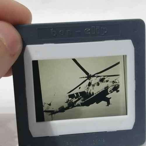 Lot of 22 Vintage 35mm slides of Military helicopters