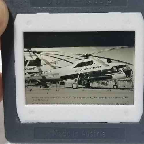Lot of 22 Vintage 35mm slides of Military helicopters