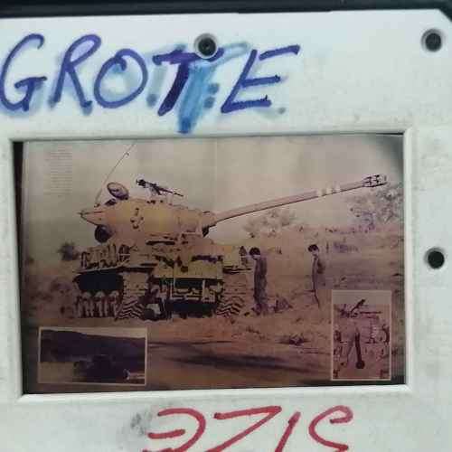 Lot of 27 Vintage 35mm slides of Military tanks and armoured cars