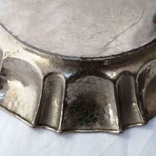 Silverplated dish with compliments from J. Kaplan Windhoek, SWA