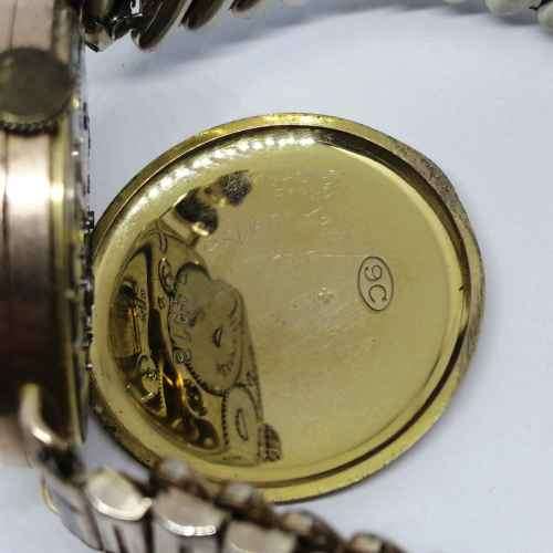 Antique Muller Bros. Pretoria 9kt gold ladies watch - runs and stops - need a service