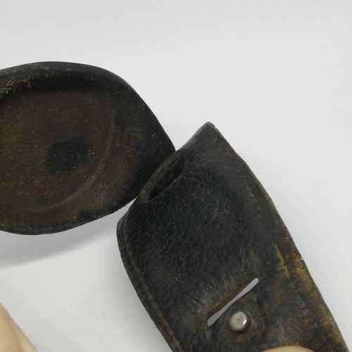 Vintage leather watch cover