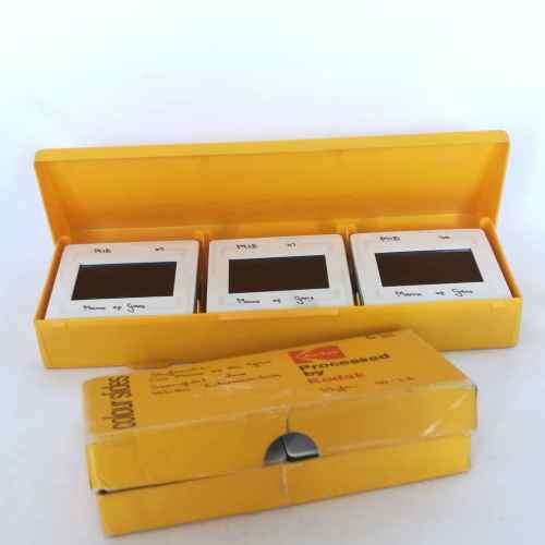 Set of 36 Border war 35mm slide pictures