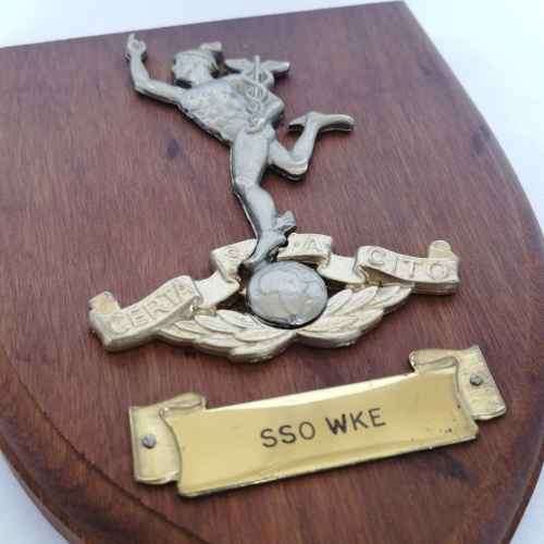 SA Corps of Signals plaque
