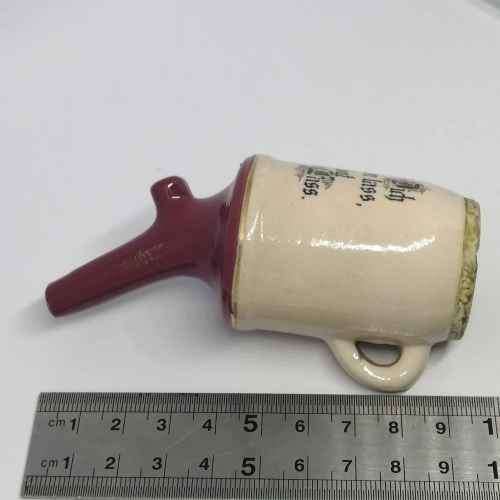 Vintage German porcelain smoking pipe funnel / bowl