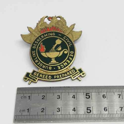 SA Civil Defence cap badge