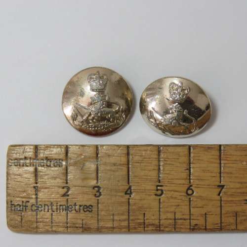 BSAP Pair of buttons with Queens Crown (1953-1965)
