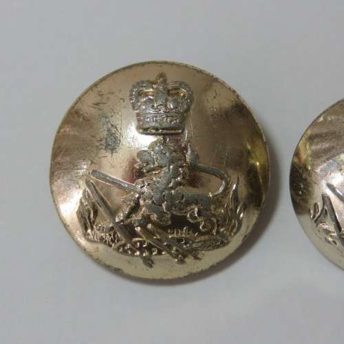 BSAP Pair of buttons with Queens Crown (1953-1965)