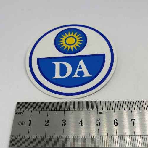 DA Democratic Alliance election campaign lapel badge