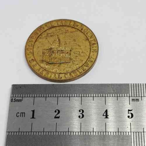 SA Aerial Cableway Table Mountain Souvenir medallion