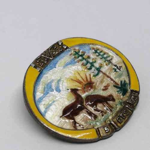 1930 Free State Woman`s Agricultural Union enamelled lapel badge - rarely seen