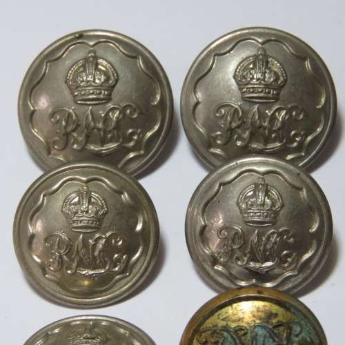 Royal Natal Carbineers buttons lot of 8
