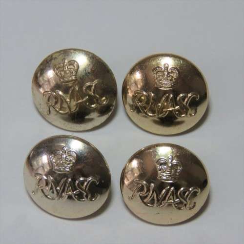 Rhodesia and Nyasaland Army Service Corps lot of 4 medium size buttons made by Gaunt, London