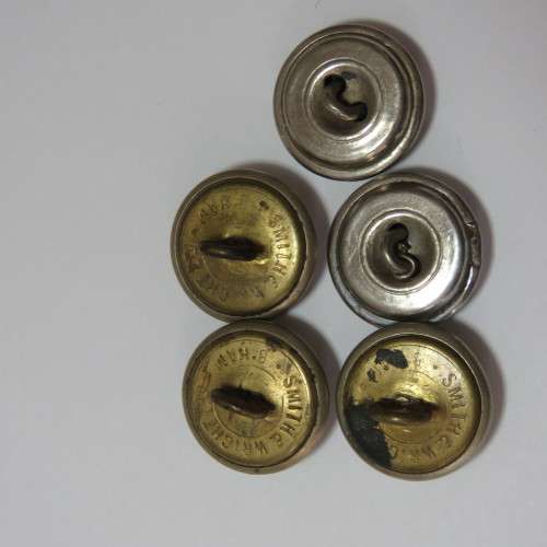 Natal Mounted Rifles buttons lot of 5 - Medium size