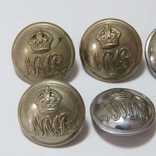 Natal Mounted Rifles buttons lot of 5 - Medium size