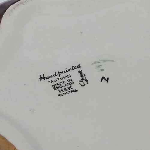 Beautiful vintage HandK Tunstall handpainted bowl
