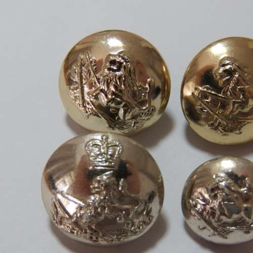 BSAP lot of 4 uniform buttons from 4 different makers