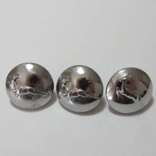 South African Defense Force Springbok buttons post 1976 lot of 3
