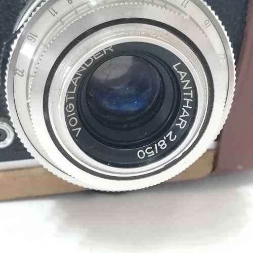 Vintage Voigtlander Vito CL 355 viewfinder camera in leather pouch - light meter not working