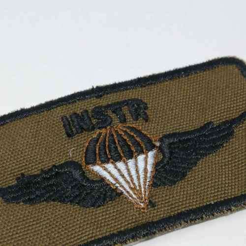 SWA Parachute instructor wing cloth badge