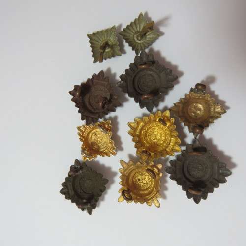 Insignia Rank pips mixed lot of 10