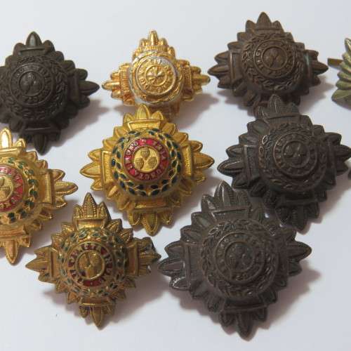 Insignia Rank pips mixed lot of 10
