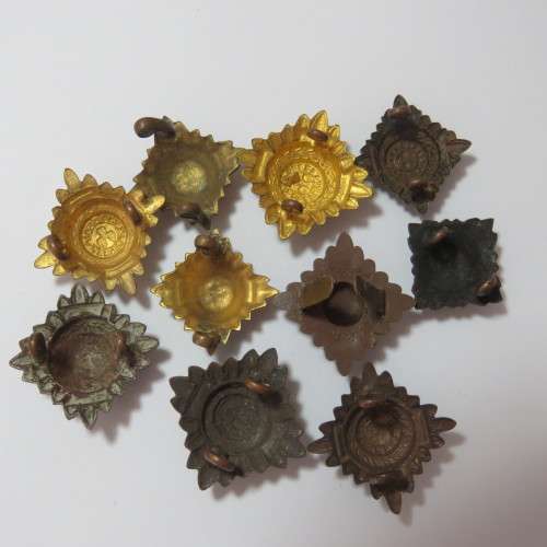 Insignia Rank pips mixed lot of 10