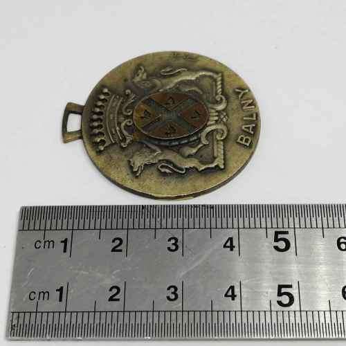 French FS Balny ships crest medallion