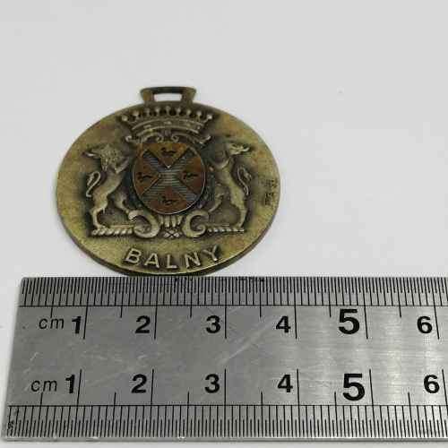 French FS Balny ships crest medallion