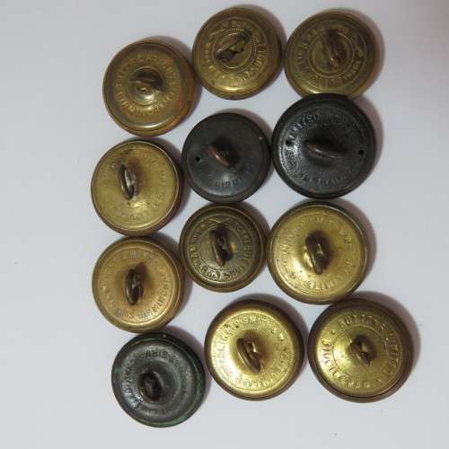 South African Air force buttons - 3 Different sizes - All made by Smith and Wright Ltd, Birmingham
