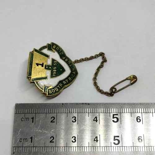 1949-50 South African Turf club membership fob medallion #1