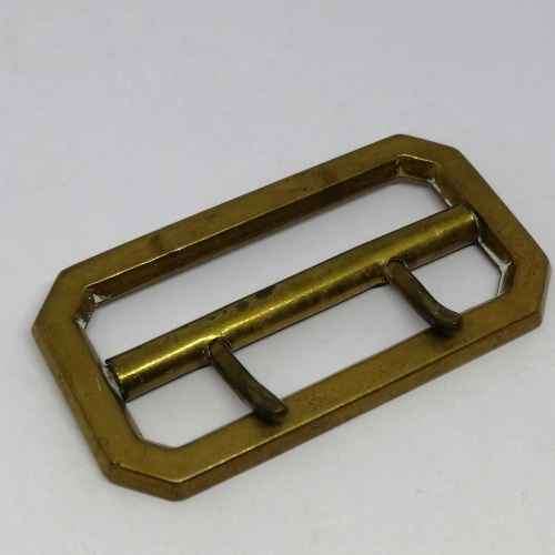 Pair of Police leather belt buckles