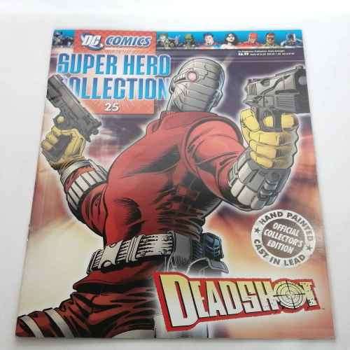 Eaglemoss DC Comics Super Hero Collection #25 -Deadshot figurine with magazine