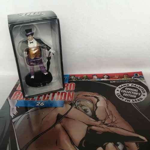 Eaglemoss DC Comics Super Hero Collection #26 - Penguin figurine with magazine