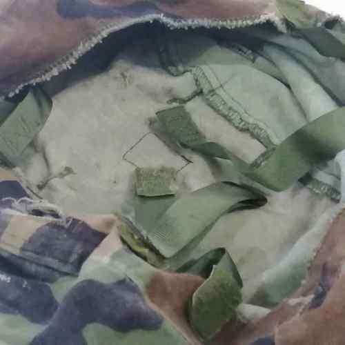 US Army M81 Woodland camo pattern helmet cover