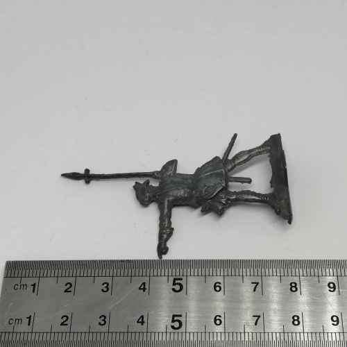 Lot of 3 vintage lead soldies - 50mm