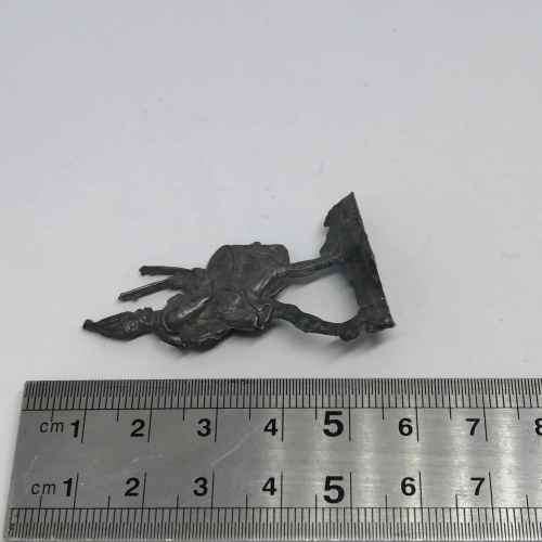 Lot of 3 vintage lead soldies - 50mm