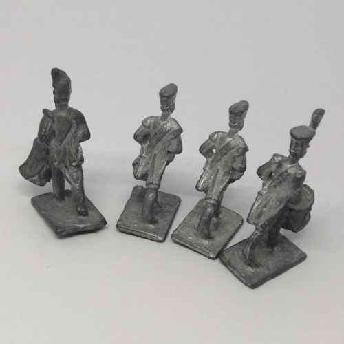 Lot of 4 Vintage lead soldiers drummers
