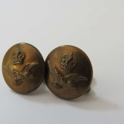 South African Air force pair of buttons made into cufflinks