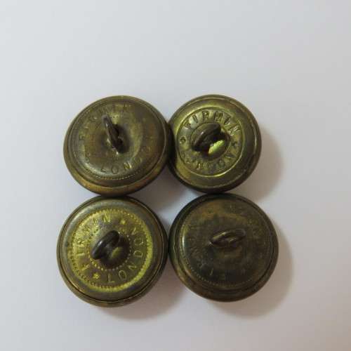 Northern Rhodesia Regiment - Lot of 4 medium size buttons - Scarce