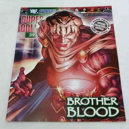 Eaglemoss DC Comics Super Hero collection #39 - Brother Blood figurine with magazine
