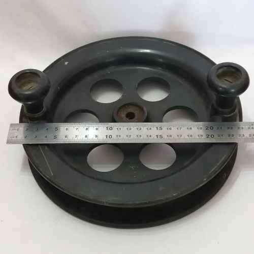 Large Vintage fishing reel spool - 230mm diameter