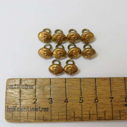 SA medical Corps buttons lot of 10 very small size buttons