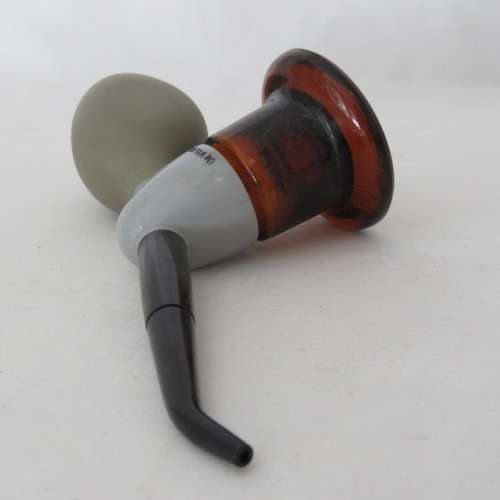 Vintage Devilbliss nasal atomizer spray glass bottle